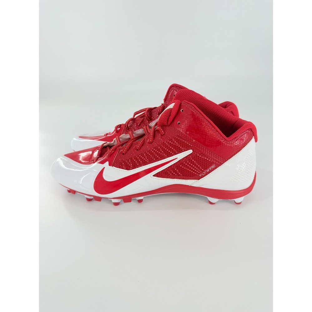 Nike Alpha Pro 3/4 TD 579636-160 Mens Size 16 University Red Football Cleats